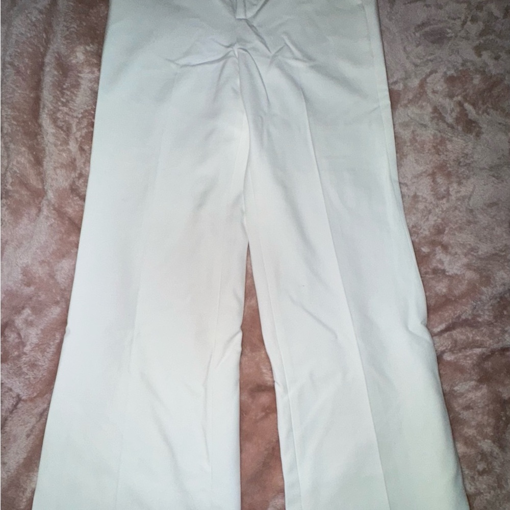 Elegant White Women's Pants